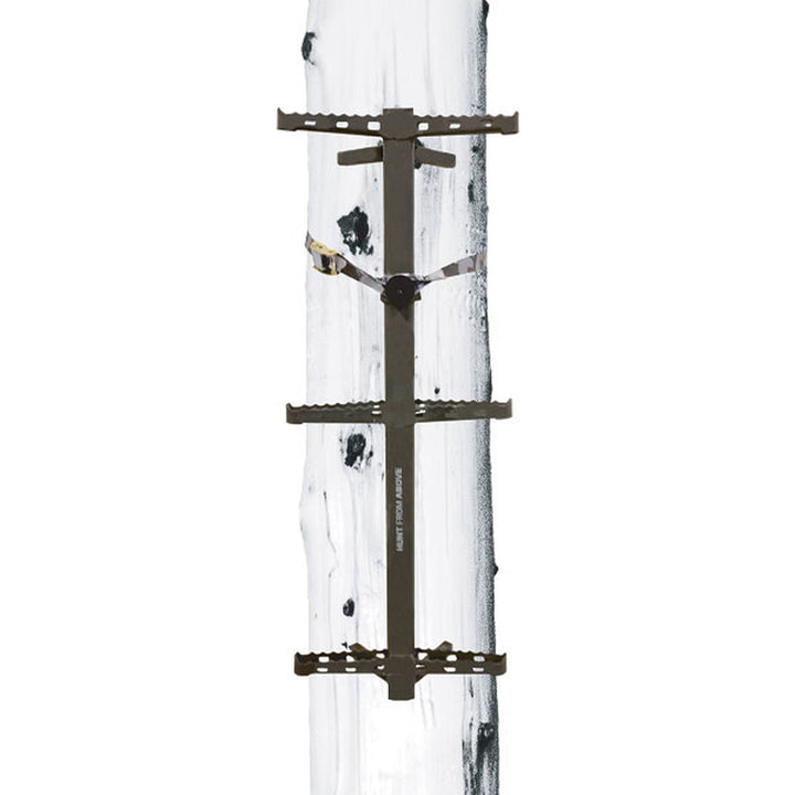 Hawk Ranger Traction Climbing Sticks with Treestand and Full Body Safety Harness - VMInnovations