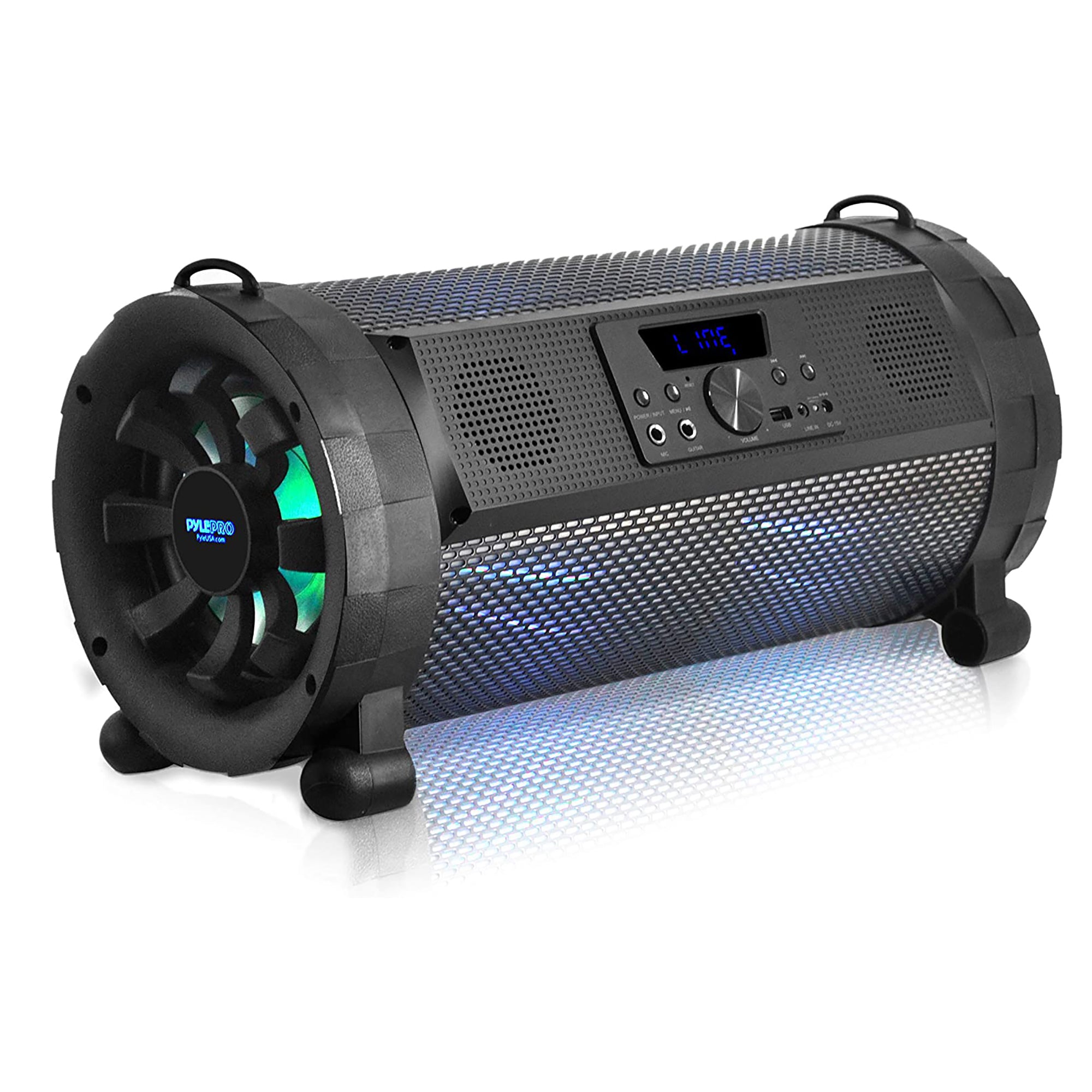 Pyle PBMSPG190 300 Watt Bluetooth Wireless BoomBox Speakers Stereo (2 Pack)