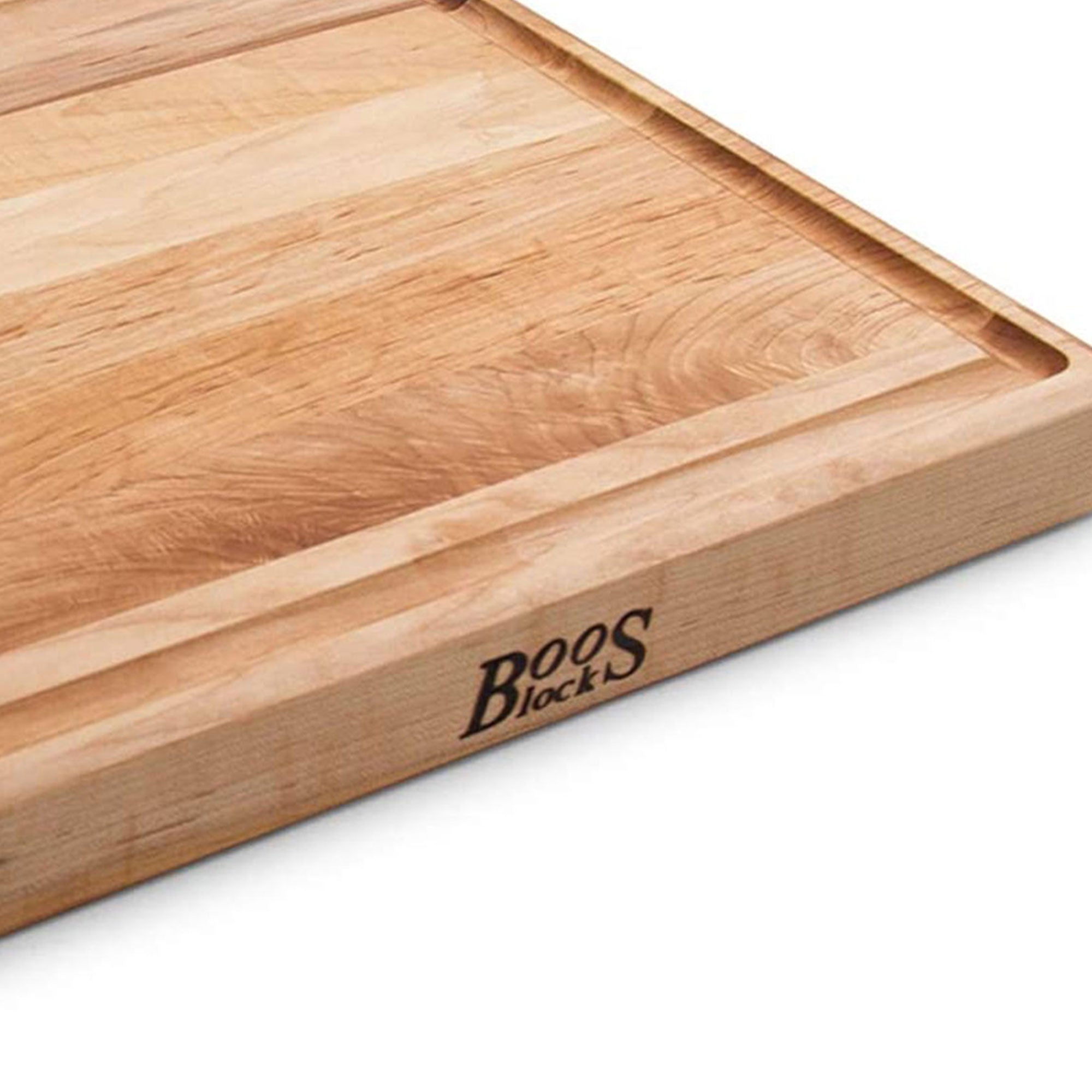 John Boos Block 15x15" Square Cutting/Carving Board w/ Juice Groove (Open Box) - VMInnovations