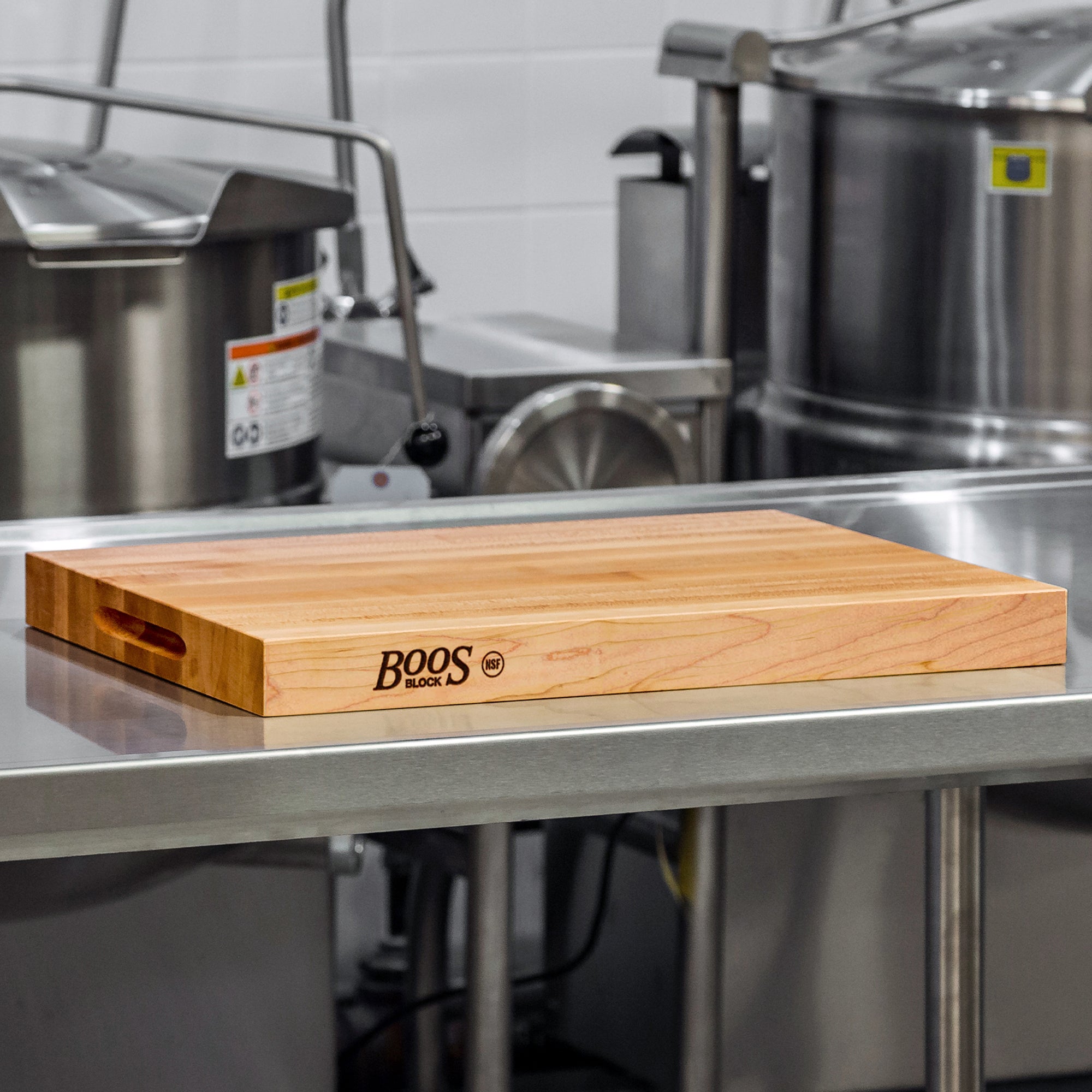 John Boos Platinum Series Reversible Wood Cutting Board, 20"x15"x1 3/4", Maple