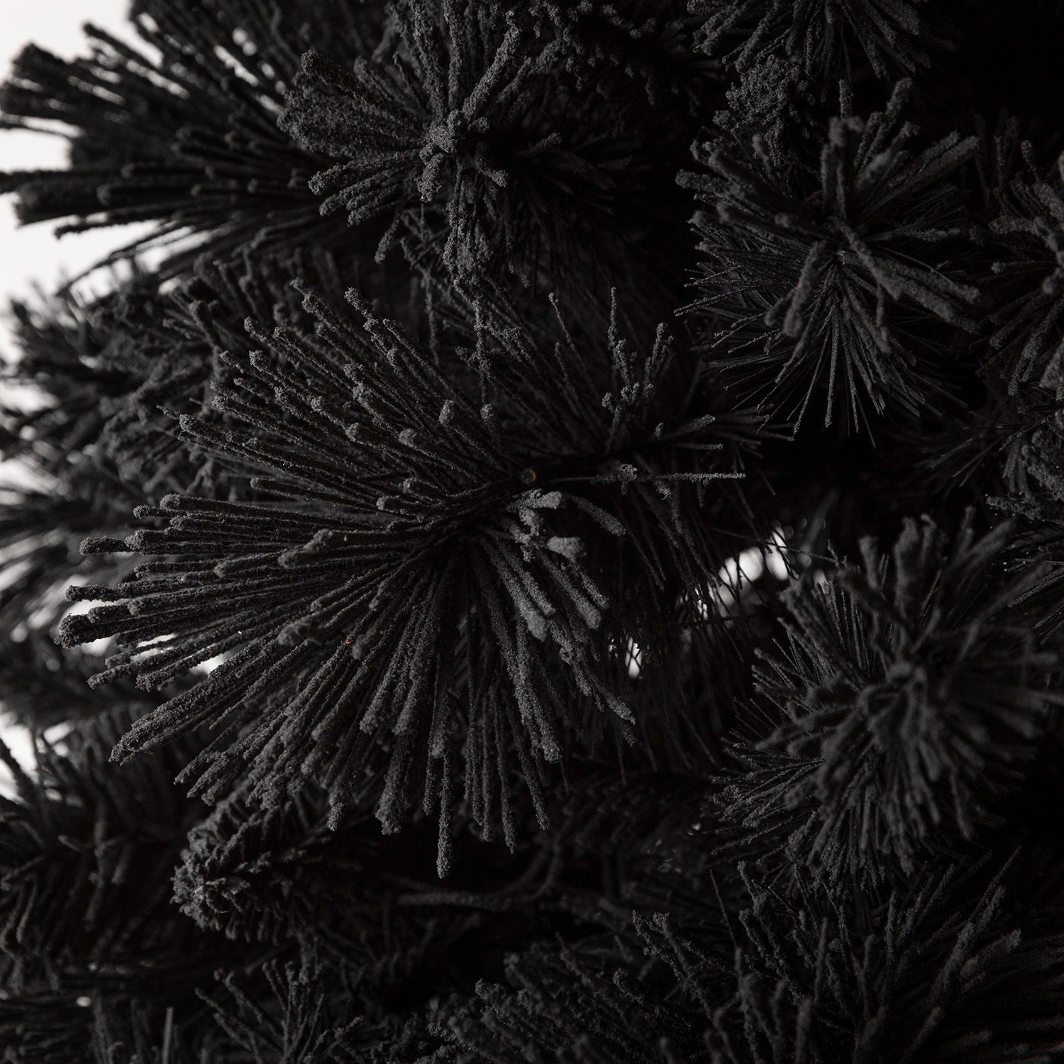 Home Heritage 6.5 Ft Pre-Lit Artificial Christmas Holiday Tree, Black(For Parts)