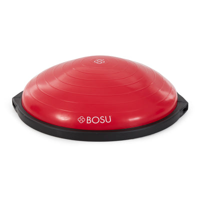 BOSU 26 Inch Yoga Sports Pro Balance Trainer Ball Exercise Equipment, Red/Black