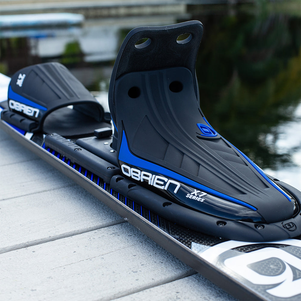 O'Brien Watersports Adult 68" Celebrity Water skis, Blue and Black (For Parts)