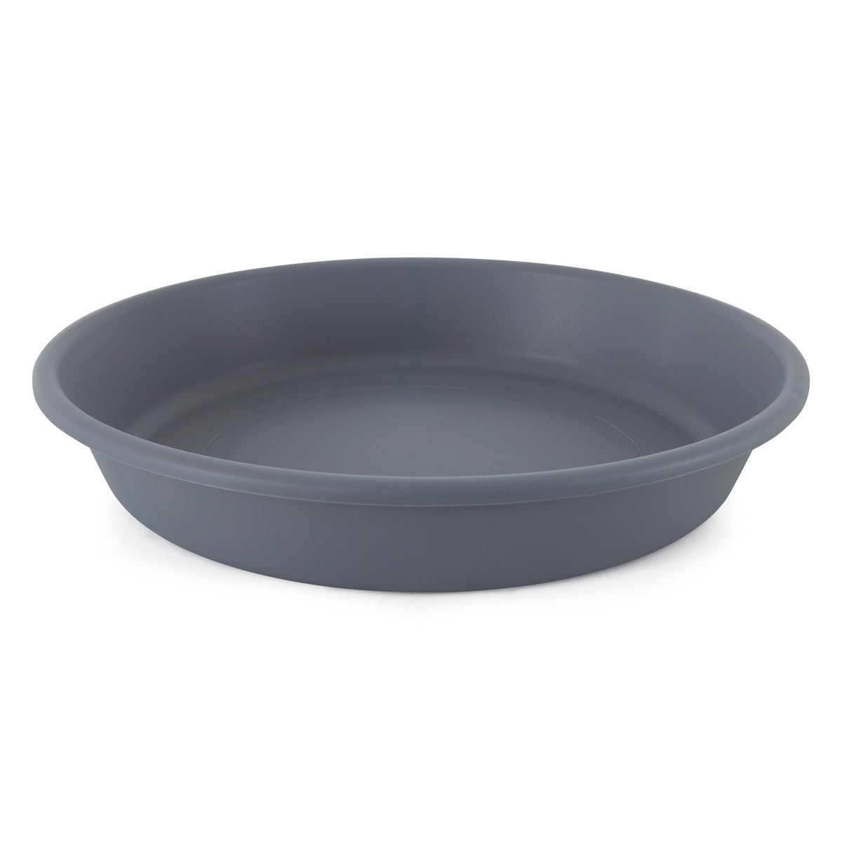 The HC Companies 21 Inch Planter Saucer for Classic Pot Containers, Warm Gray