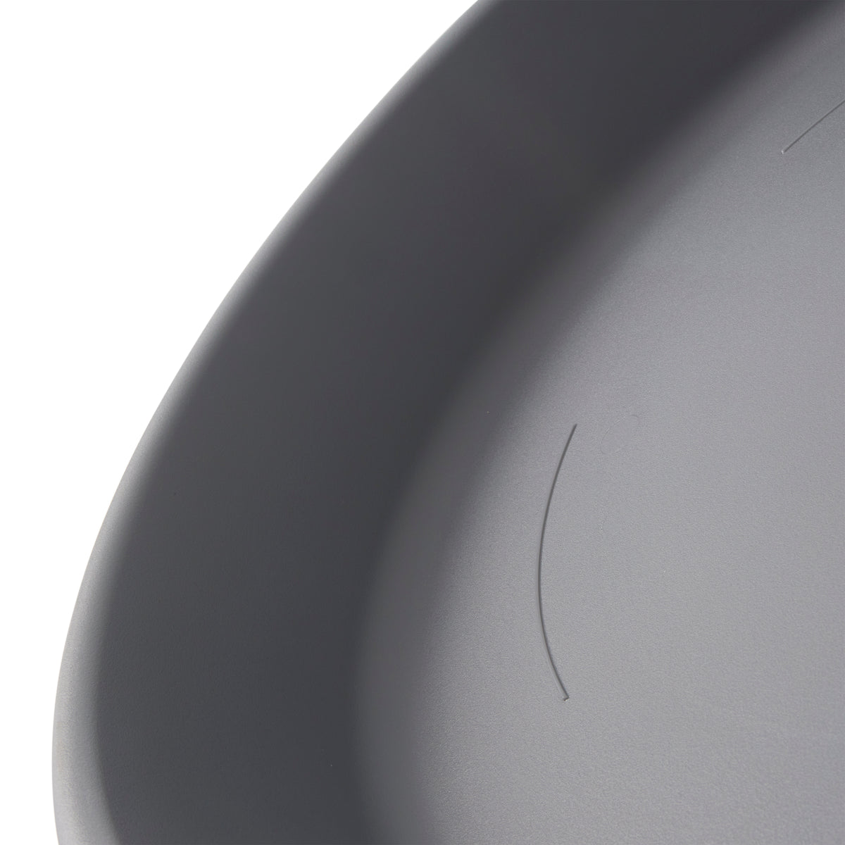 The HC Companies 21 Inch Planter Saucer for Classic Pot Containers, Warm Gray
