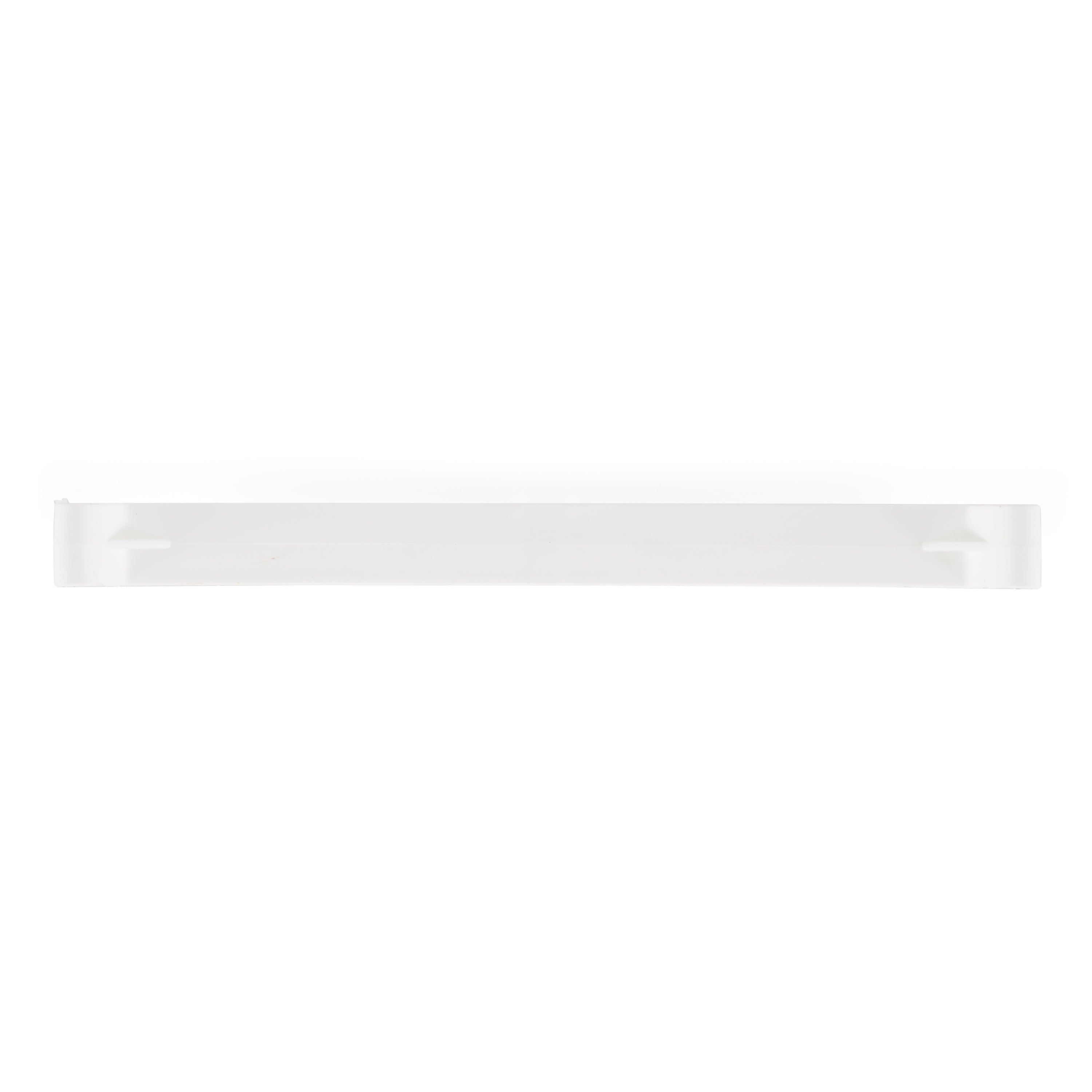 The HC Companies 30 Inch Eclipse Window Flower Box with Saucer, White (Open Box)