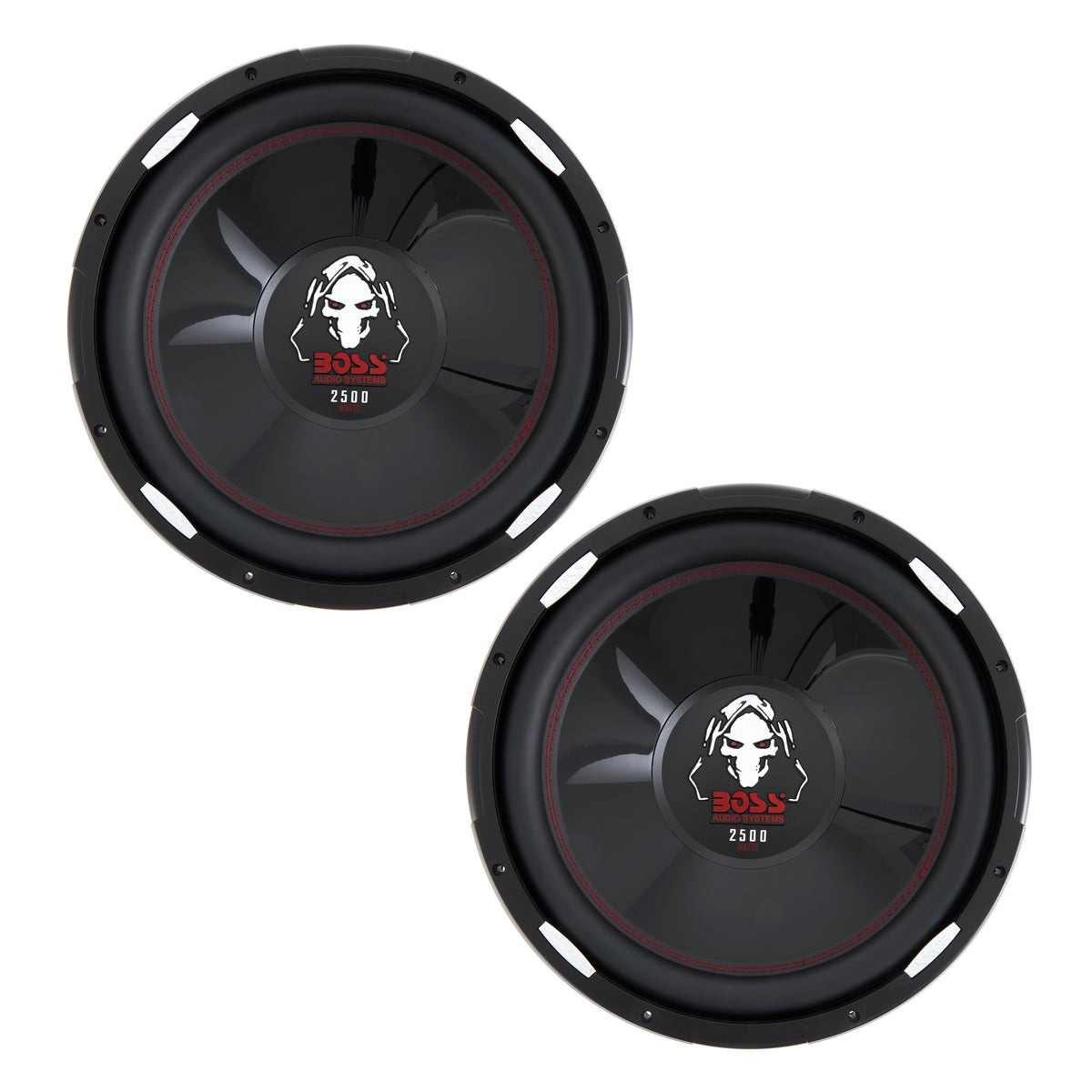 2) New BOSS AUDIO P156DVC 15" 5000W Car Subwoofers Woofers Subs PAIR DVC 4 Ohm