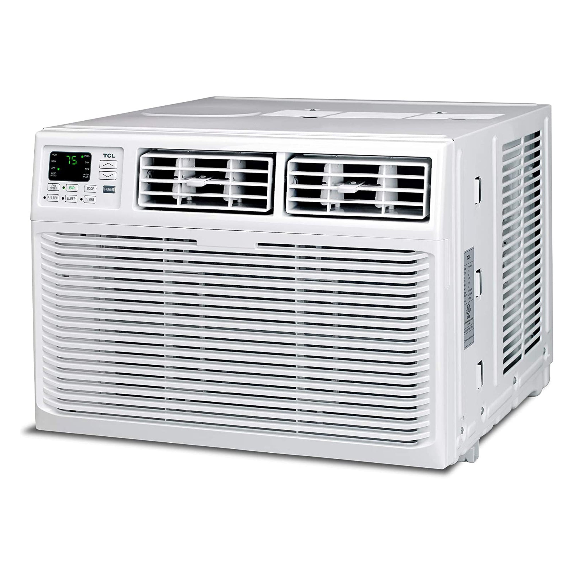 TCL 12W3E1-A 12,000 BTU 3 Fan Speed 8 Directional Cooling Window Air Conditioner