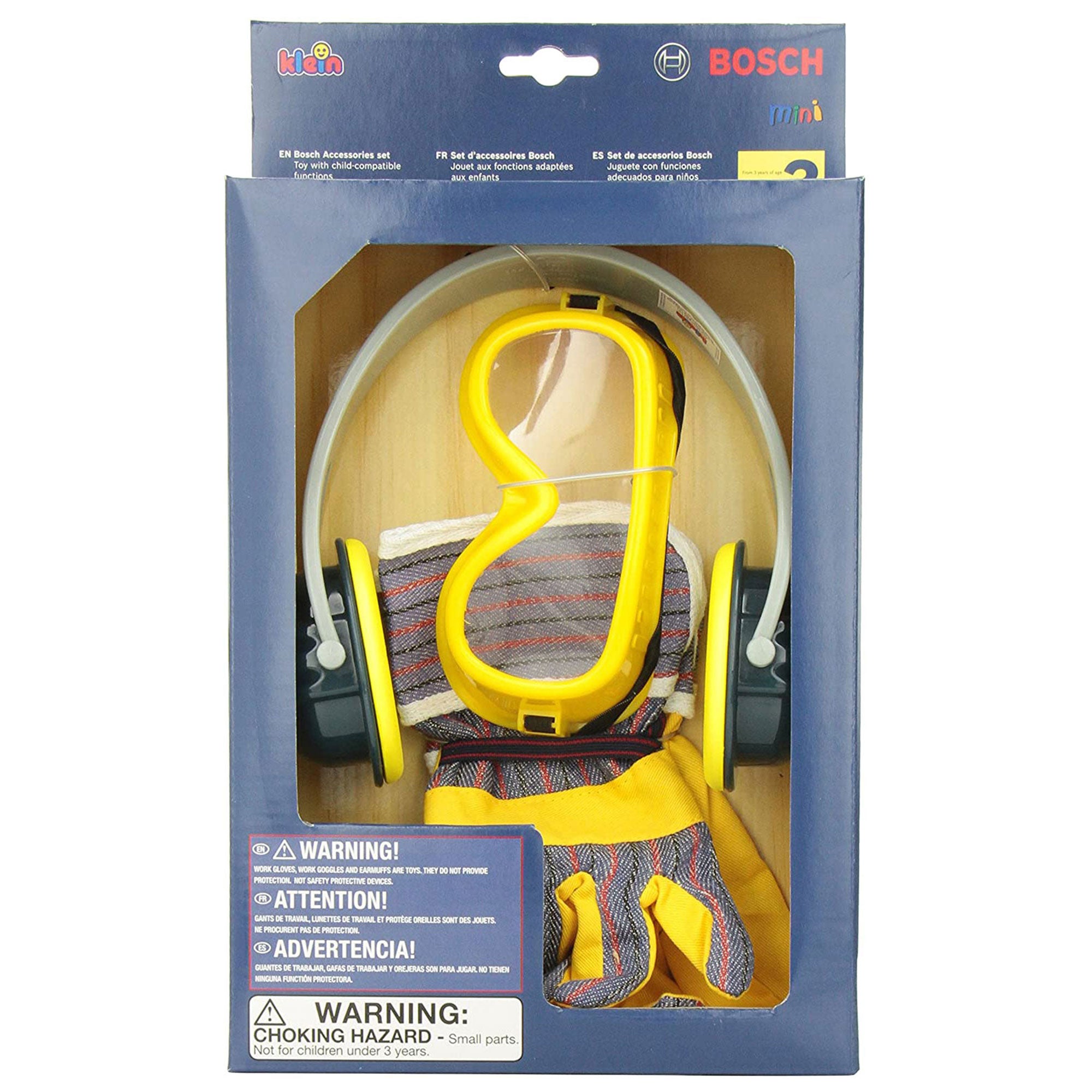 Theo Klein Bosch Toy Workbench Premium Children's Toolset and Safety Accessories