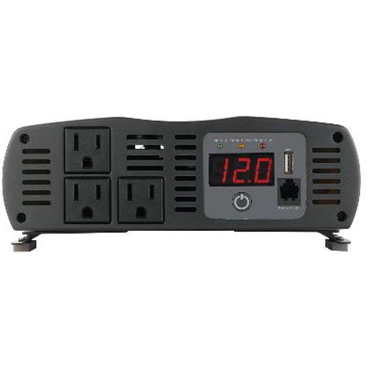 Cobra 2500-5000W 12V DC to 120V AC Car Power Inverter, 3 Outlets CPI2575 (Used)