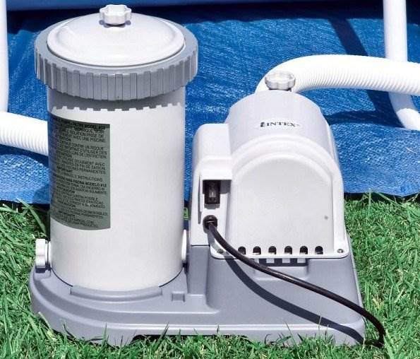 INTEX 2500 GPH Easy Set Pool Filter Pump w/ Timer USED