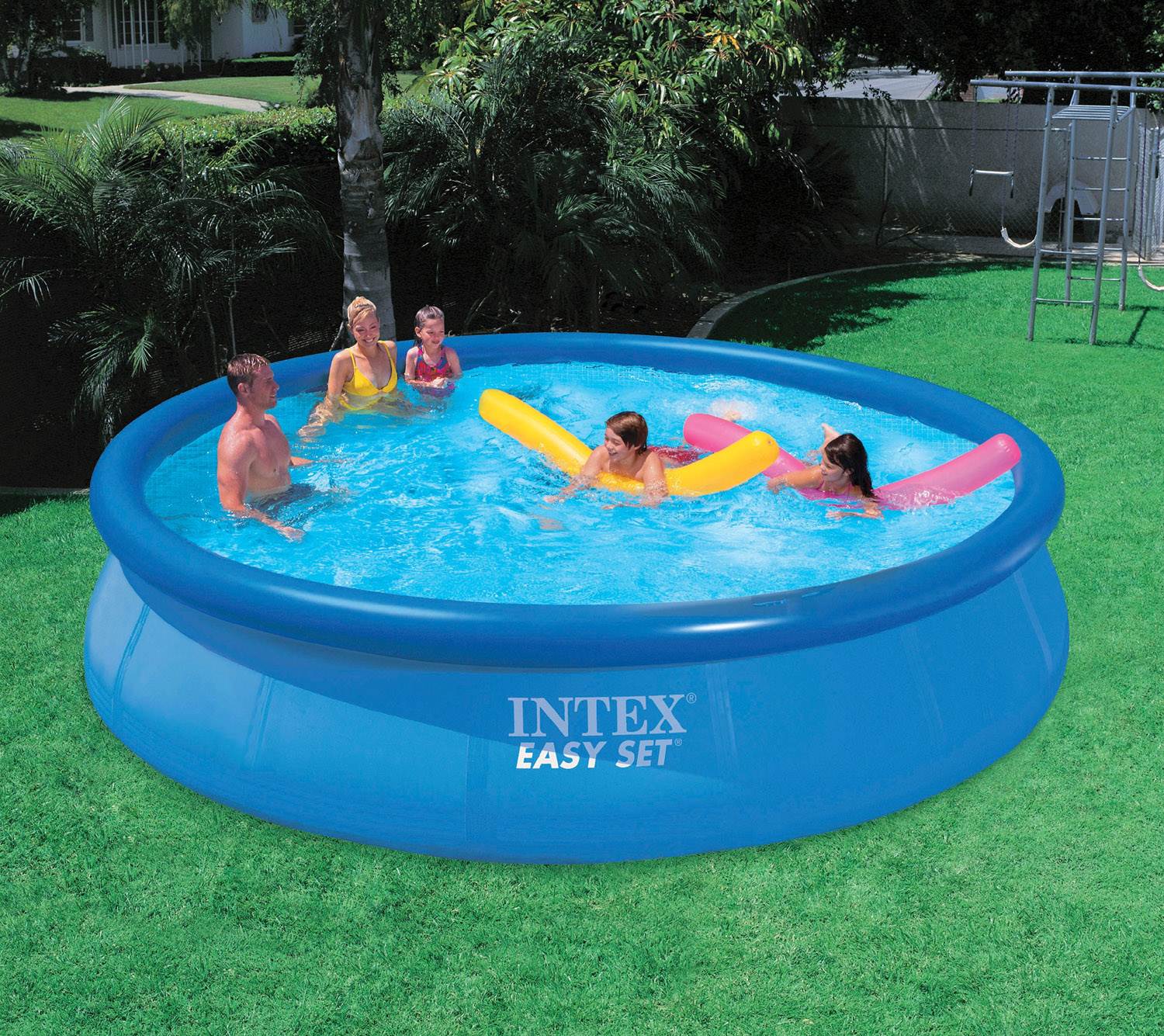 Intex 15' x 36" Easy Set Above Ground Swimming Pool | 28160E - Missing Box