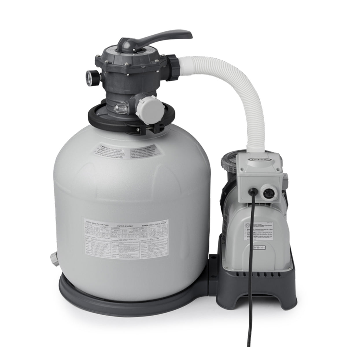 Intex 28651EG Krystal Clear 3000 GPH Above Ground Swimming Pool Sand Filter Pump - VMInnovations