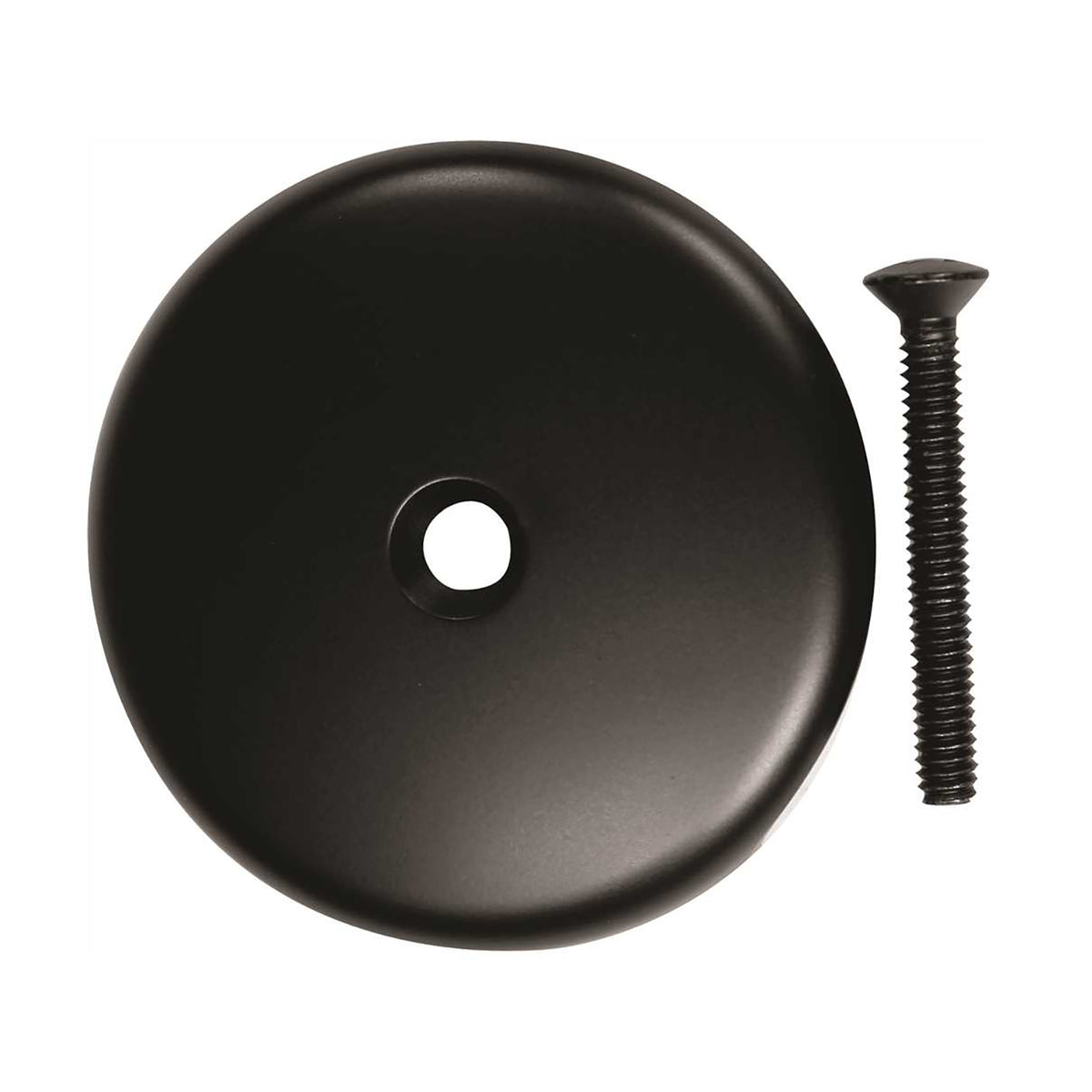 Westbrass 1.5" Dia Twist & Close Bathtub Trim Set w/ 1 Hole Faceplate (2 Pack)