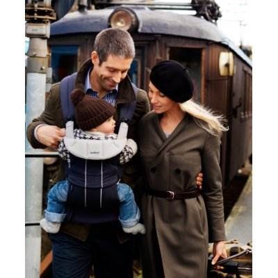 BabyBjorn Baby Comfort Carrier - Gray, Organic