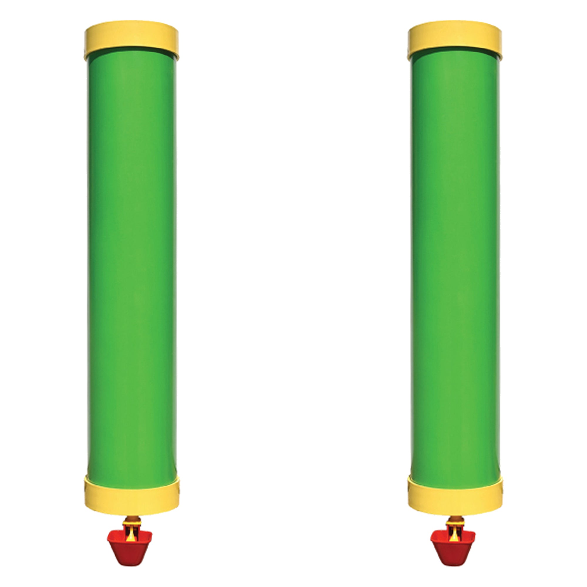 Rugged Ranch High End Hen 2 Gallon Poultry Waterer and Mounting System (2 Pack) - VMInnovations