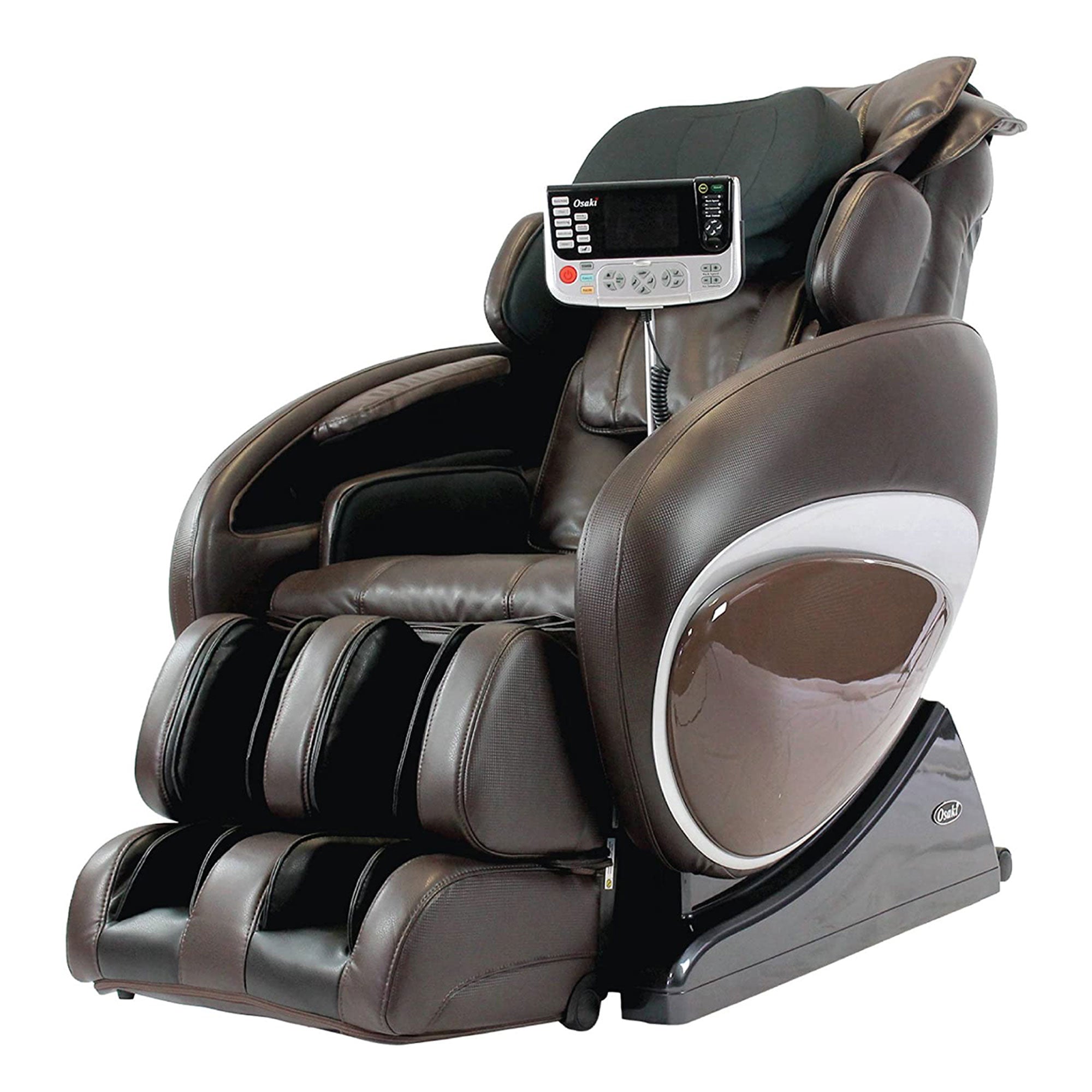 Osaki OS-4000T Zero Gravity Computer Body Scan Reclining Massage Chair, Brown - VMInnovations
