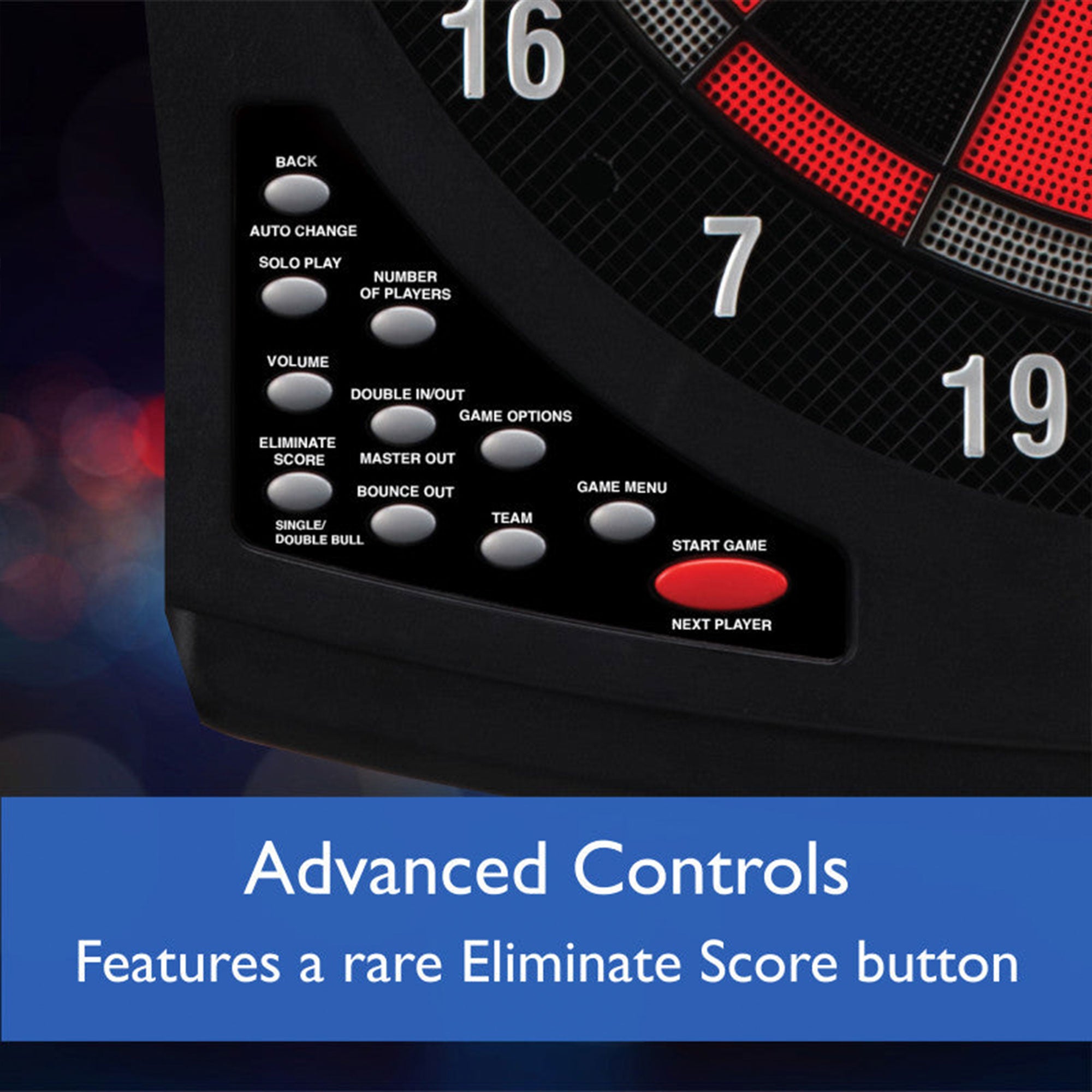 GLD VIPER SOLAR BLAST Electronic Dart Board with 43 Games (Open Box)