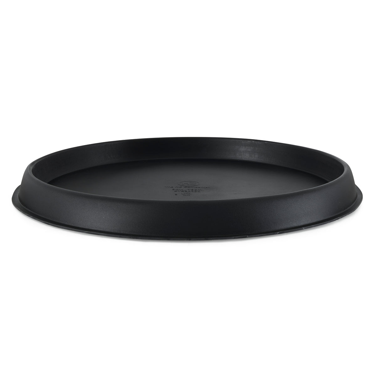 HC Companies Terrazzo Indoor or Outdoor 23.4 In Saucer for 30 In Planters, Black