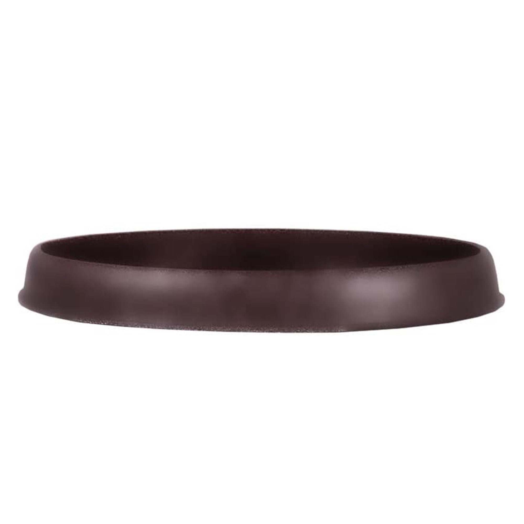 HC Companies Terrazzo 28" Round Saucer for 36" Planter (Not Included), Brown