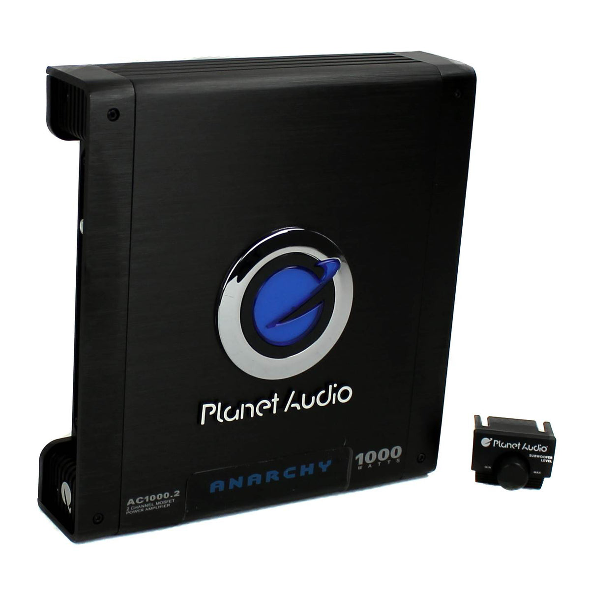 Planet Audio AC1000.2 1000W 2 Channel MOSFET Class A/B Power Stereo Amplifier (For Parts)