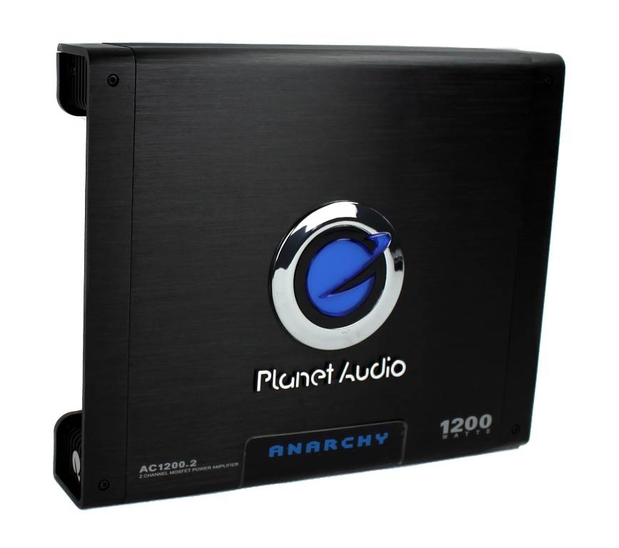 Planet Audio AC1200.2 1200W 2 Channel Car A/B Amplifier Power Amp AC12002