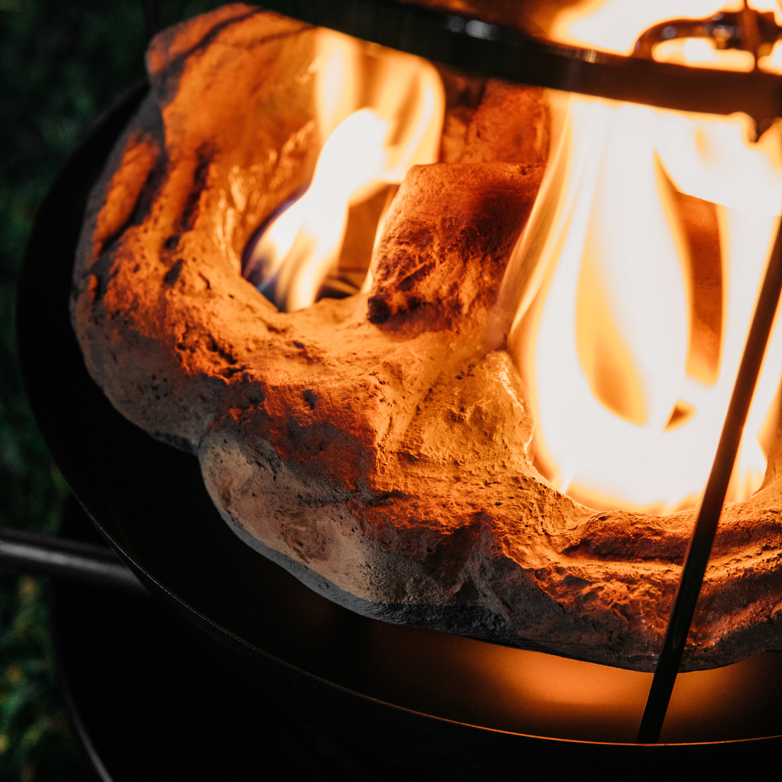 Olympian Big Red Portable Tabletop Propane Heater Fire Pit, 13.25" (Open Box) - VMInnovations