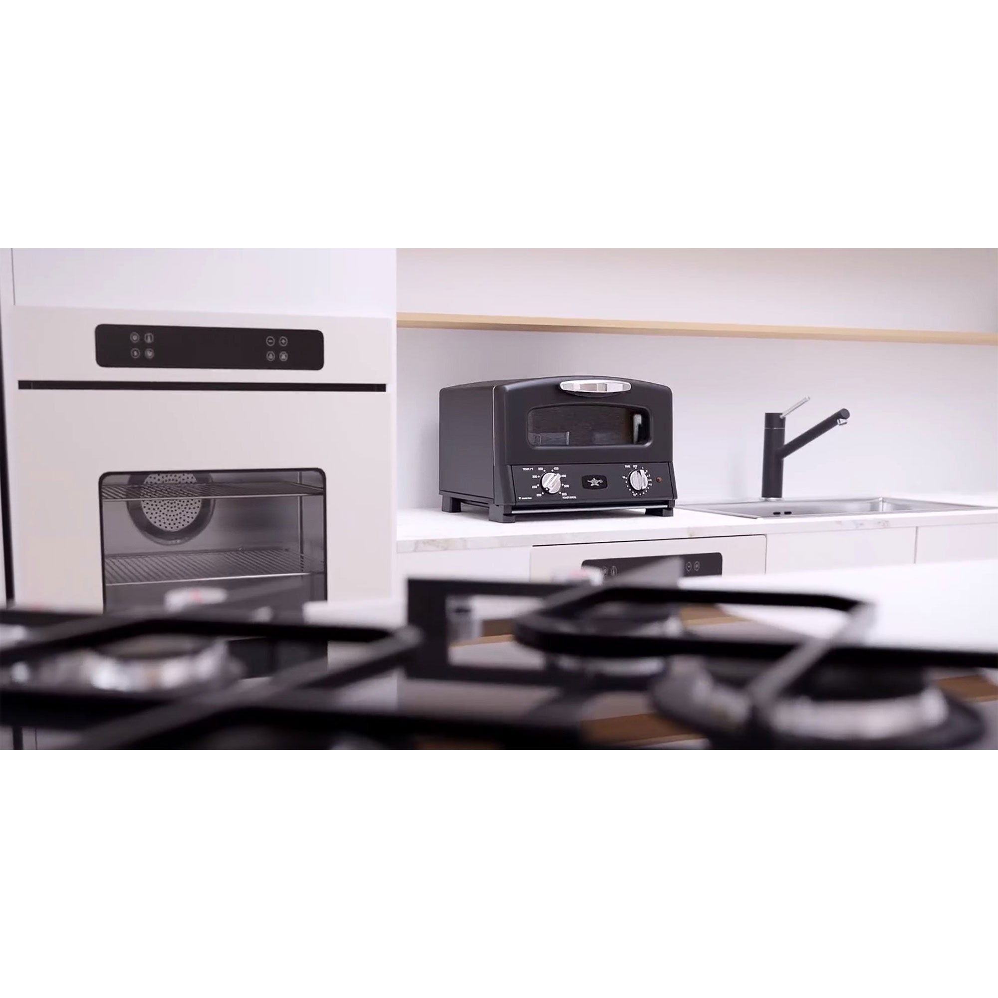 Sengoku HeatMate Instant Heat Graphite Toaster Oven, 120 Volt, Black (Used) - VMInnovations