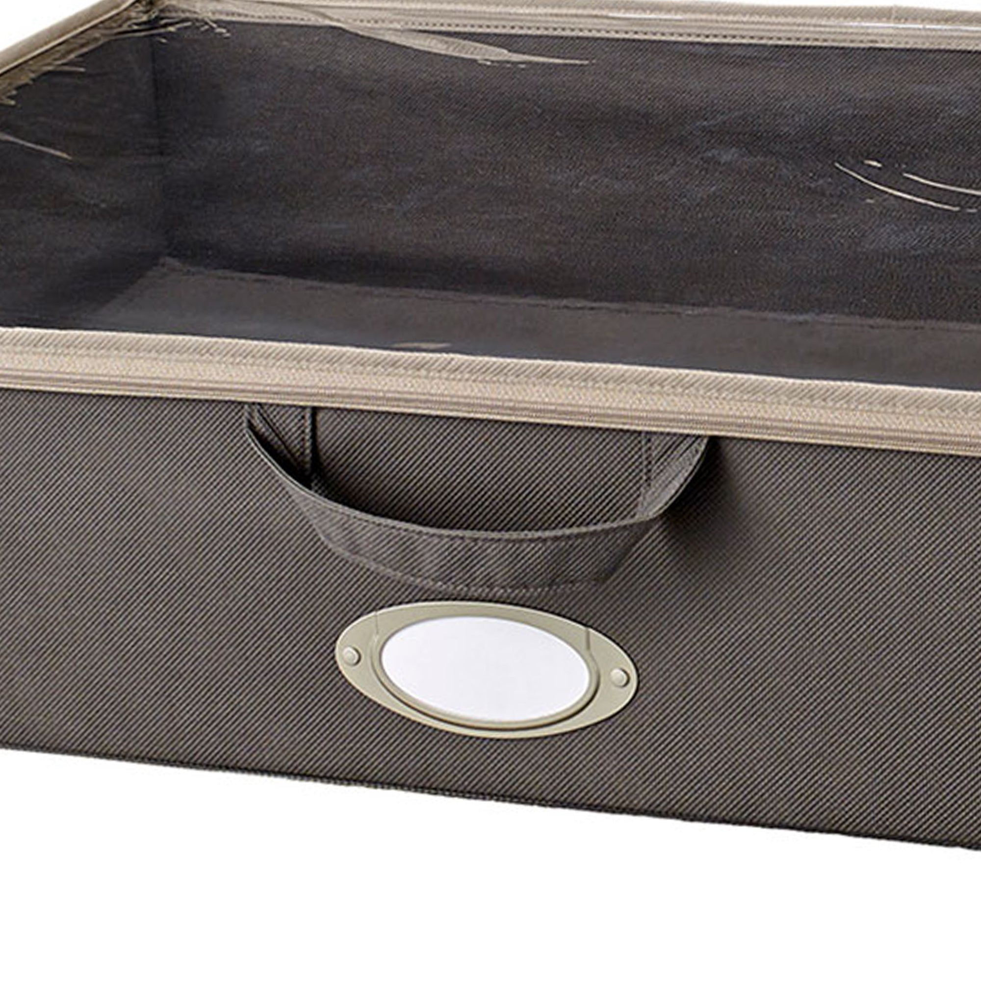 ClosetMaid Fabric Organizer Multiple Item Storage Zip Bag, Charcoal (2 Pack) - VMInnovations