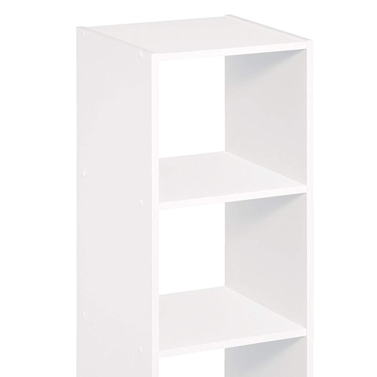 ClosetMaid Decorative Home Stackable 2-Cube Organizer Storage, White (4 Pack)