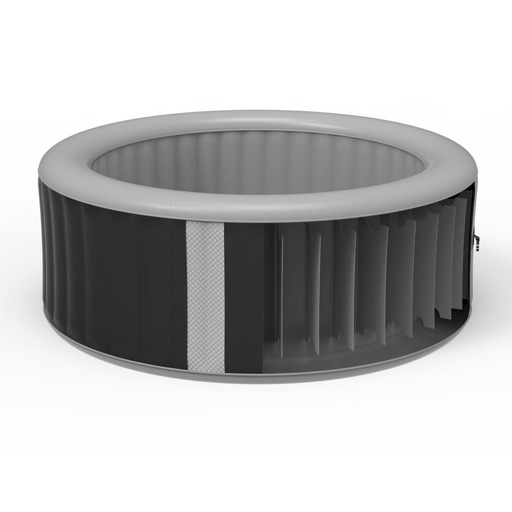 JLeisure Avenli 686 Liter 49 inch 3 Person Inflatable Round Hot Tub Spa, Black - VMInnovations