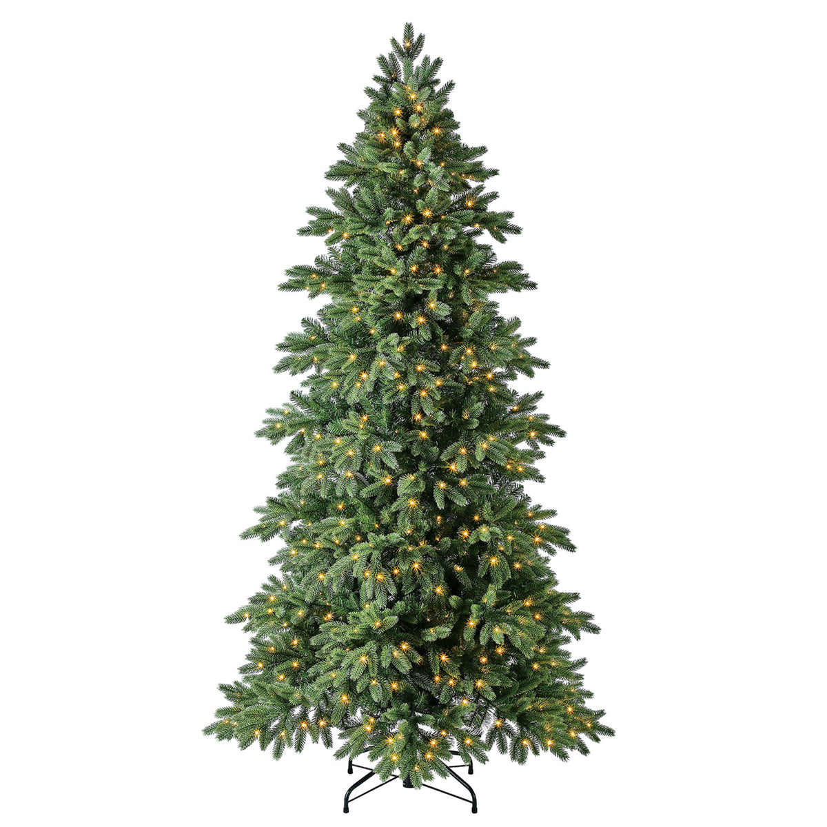 Virginia Fir 7.5 Ft Artificial Christmas Tree, Prelit w/ 700 LEDs (Used)
