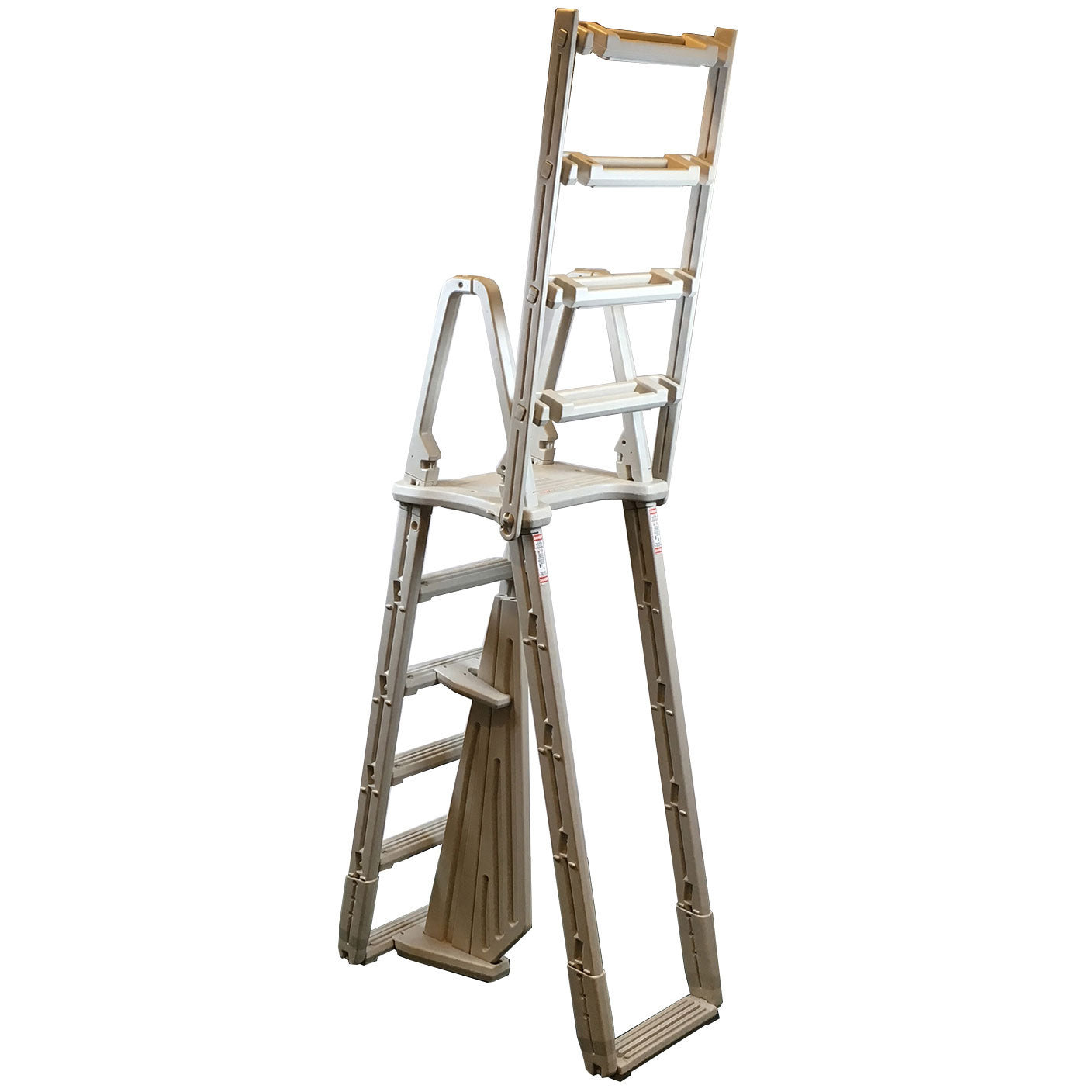 CONFER 7100B A-Frame Above Ground Swimming Pool Ladder 48"-54" - Lightly Used
