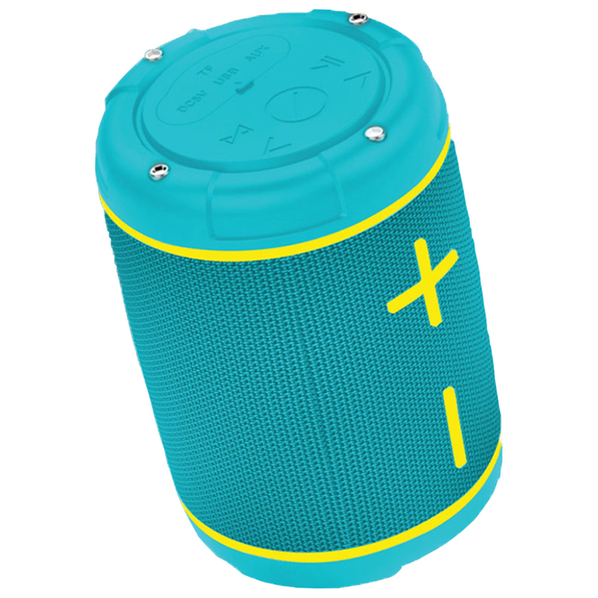 Aqua Lily Pad 15' Bullfrog Floating Island with Floating Water Bluetooth Speaker