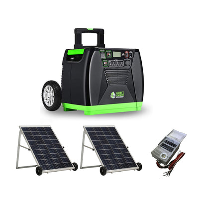 Nature's Generator Elite Portable Solar and Wind Powered 3600 Watt Generator Kit