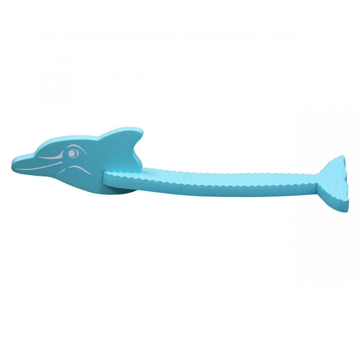 Aqua Lily Pad 16' Floating Foam Island with Dolphin Swimming Pool Noodle, Aqua