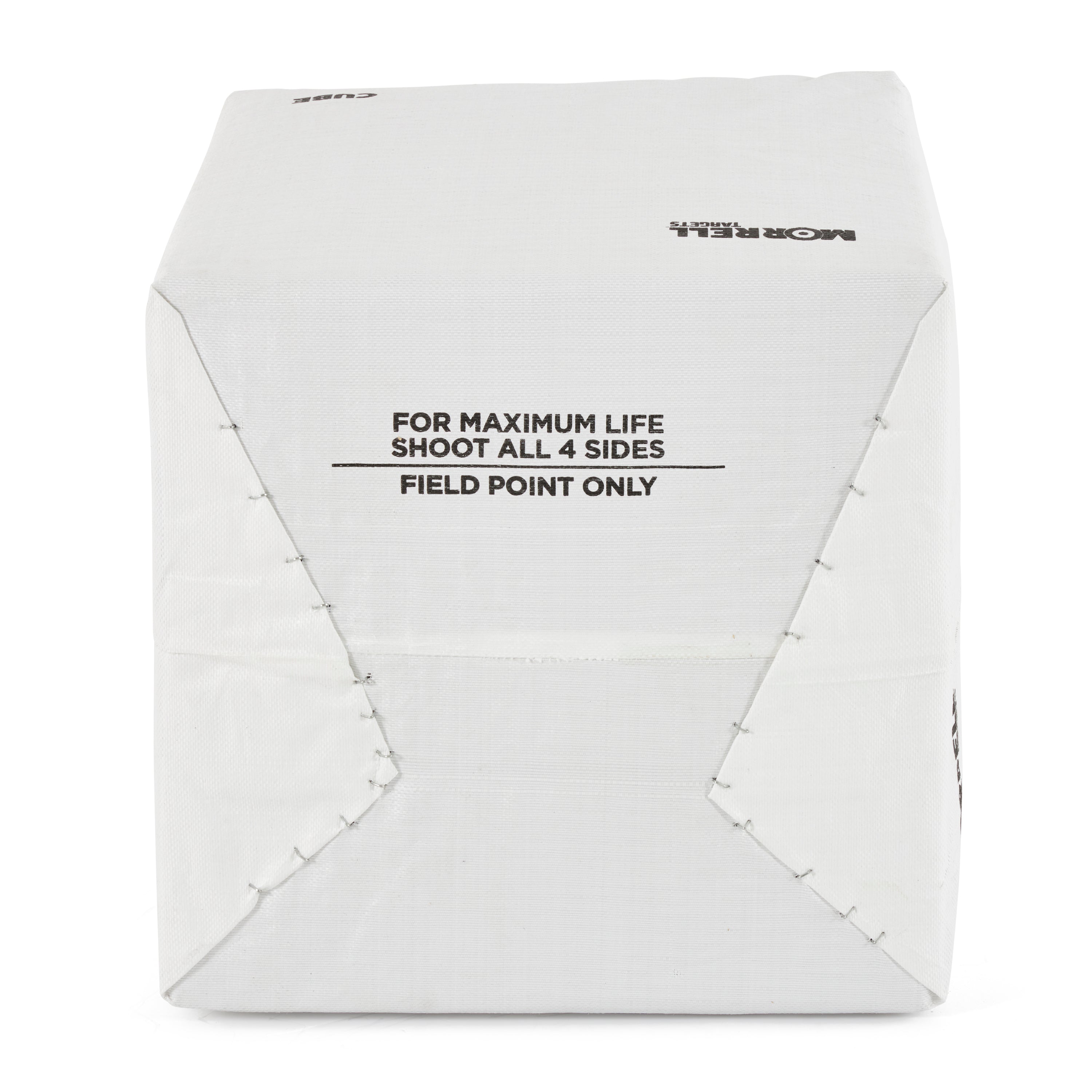 Morrell Targets 24 Inch Indoor Field Point Cube Archery Target with Target Stand