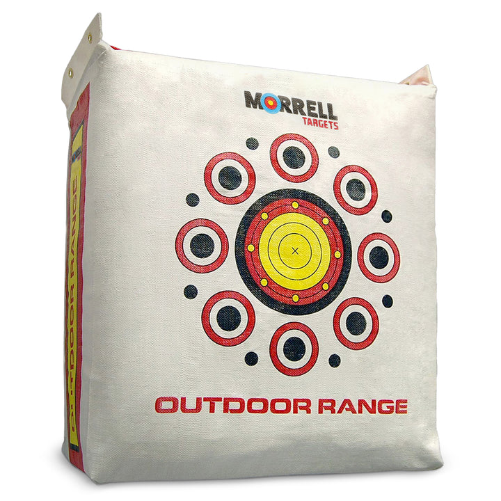 Morrell Outdoor Weatherproof Range Adult Field Point Archery Bag Target, White