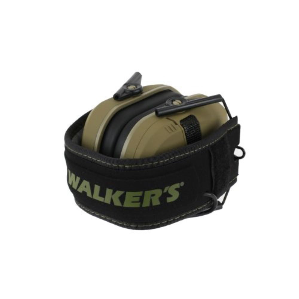 Walker's Razor Slim Shooter Patriot Electronic Protection Earmuffs with Case