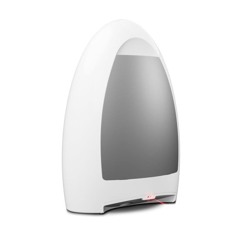EyeVac Home 1,000-Watt Automatic Touchless Stationary Vacuum, Designer White