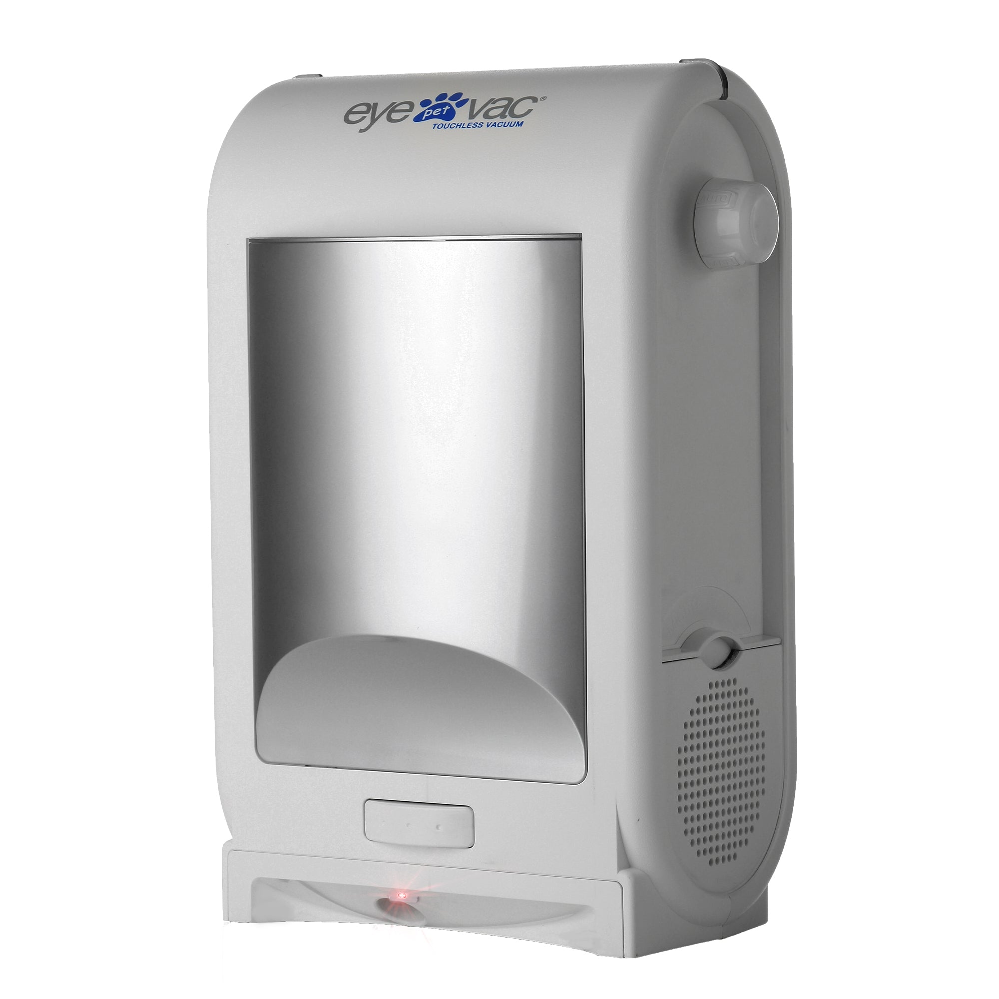 EyeVac Touchless Electric Vacuum Hard Floor Pet Debris Cleaner, White (Open Box)