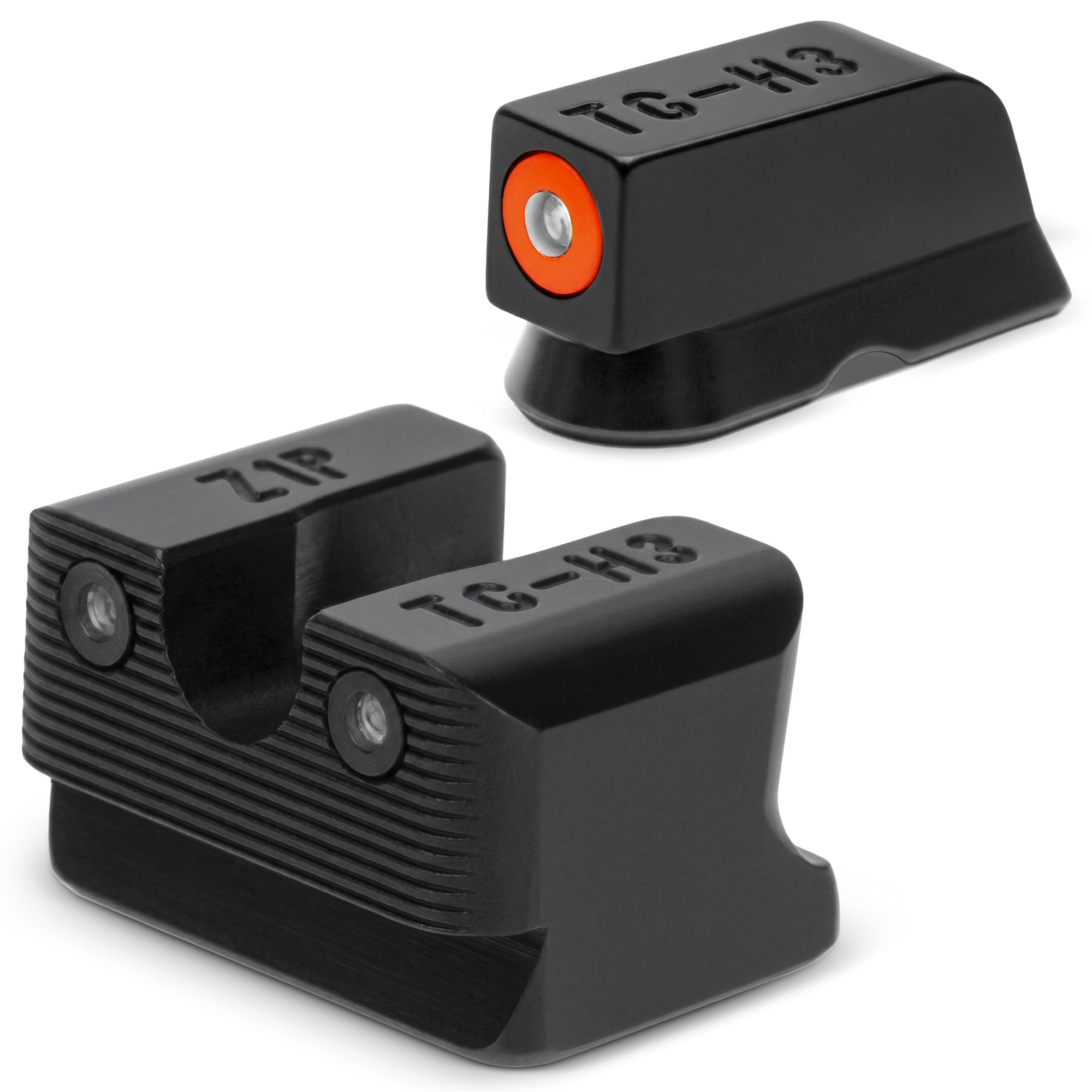 TruGlo Tritium Pro Glow in the Dark Handgun Pistol Sight w/ Orange Ring, CZ 75