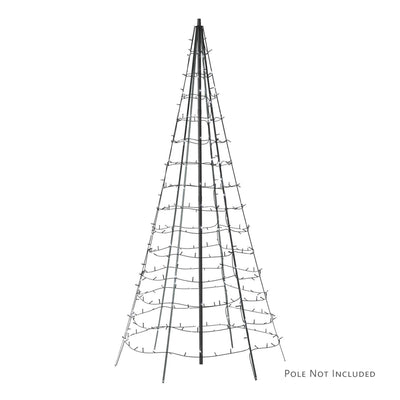 Light Tree App-control Christmas Tree 19.7' Pole Not Included (Open Box)