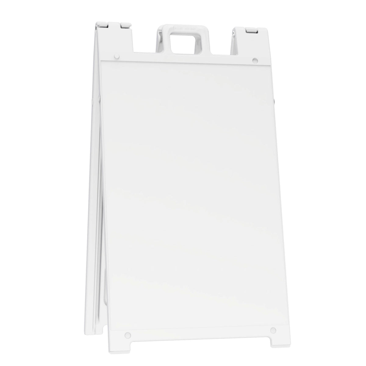 Plasticade Signicade Portable Folding Sidewalk Double Sided Sign Stand, (4 Pack)