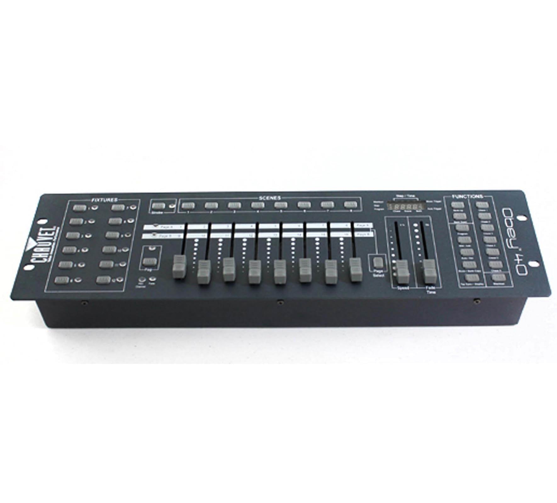 NEW! Chauvet Obey40 Obey 40 16 Channel DMX-512 Universal DJ LED Light Controller