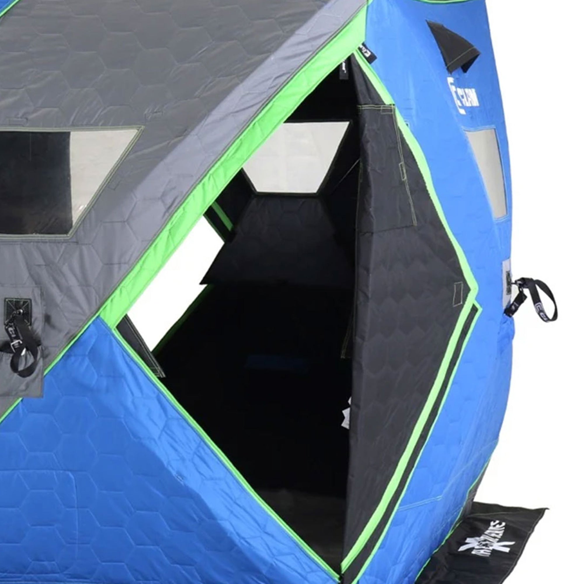 CLAM X500 Insulated Thermal Lookout Outdoor Fishing Hunting Hub Tent Shelter - VMInnovations