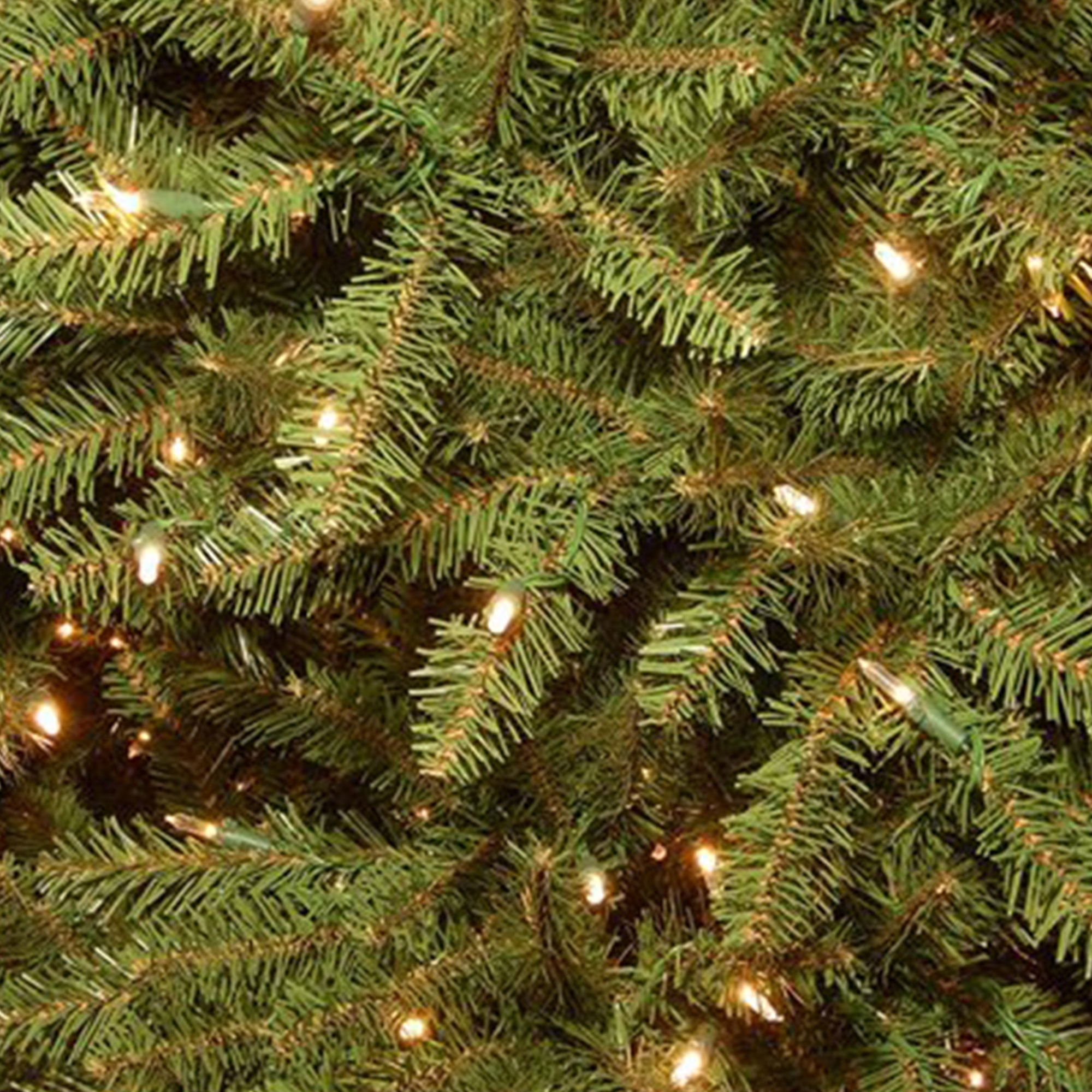 National Tree Company Slim Dunhill Fir 6.5' Clear-Lit Artificial Christmas Tree