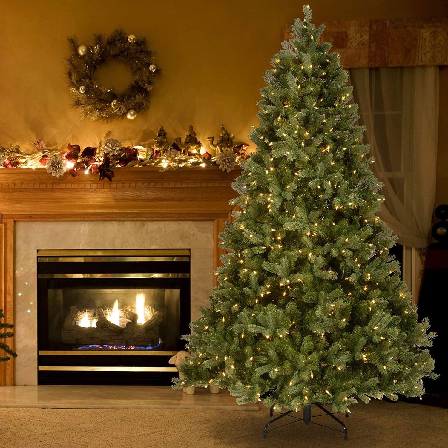 National Tree Company Douglas 6.5 Ft Artificial Christmas Tree w/Stand (Used) - VMInnovations