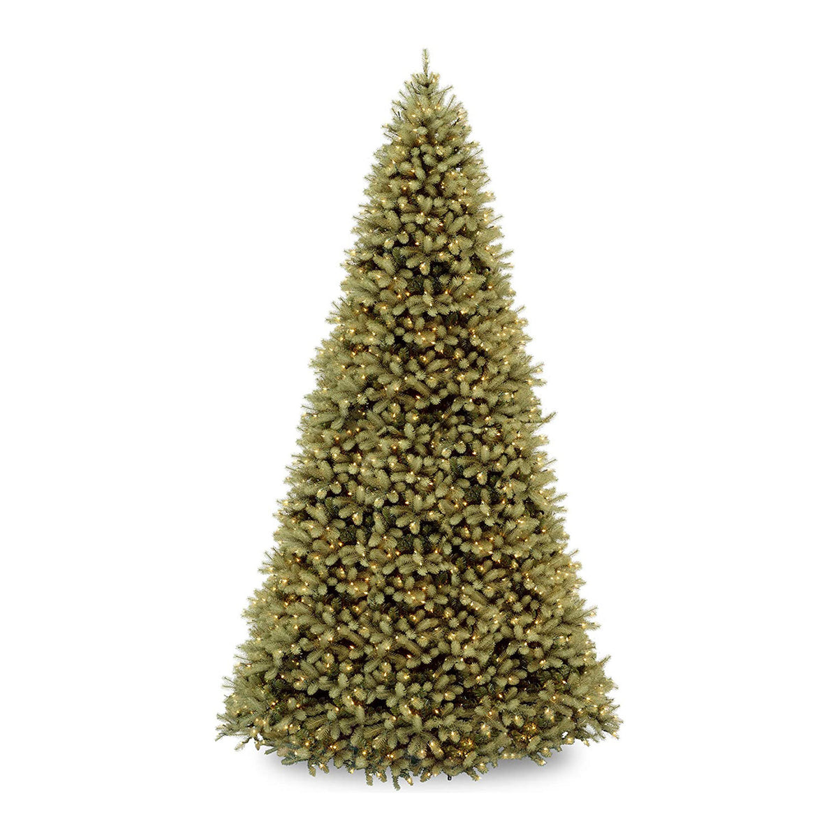 National Tree Company Downswept Douglas Fir 10' Prelit Artificial Christmas Tree