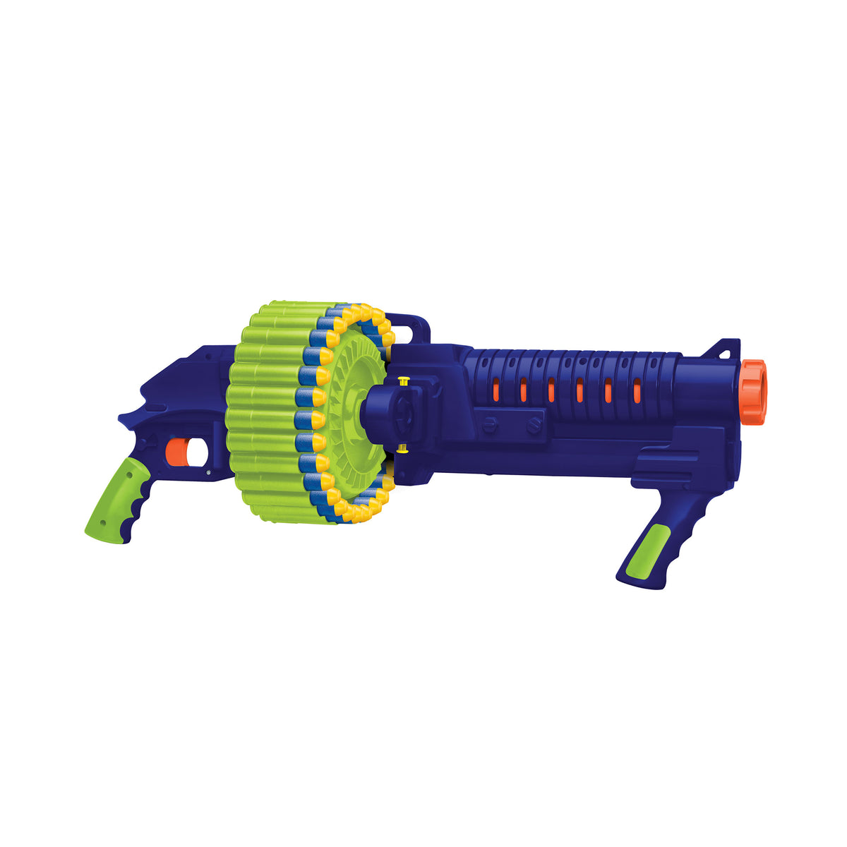 Buzz Bee Toys Air Warriors Sidewinder Pump Action Dart Blaster Gun w/ Foam Darts - VMInnovations